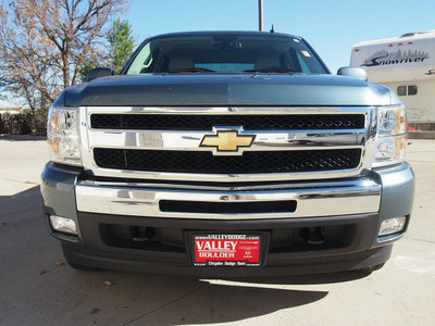 chevrolet silverado 1500 hybrid 2009 blue 8 cylinders automatic 80301