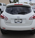 nissan murano 2011 white gasoline 6 cylinders front wheel drive automatic 78572