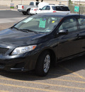 toyota corolla 2010 black sedan le 4 cylinders automatic 78552