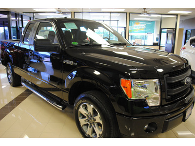 ford f 150 2013 black stx 8 cylinders automatic 77532