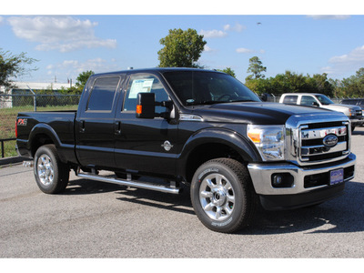 ford f 250 super duty 2012 black lariat fx4 8 cylinders shiftable automatic 77532