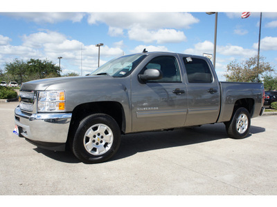 chevrolet silverado 1500 2013 gray lt v8 automatic 77566