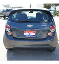 chevrolet sonic 2013 gray hatchback lt 4 cylinders automatic 77566