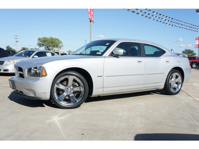 dodge charger 2009 silver sedan r t 8 cylinders automatic 77515