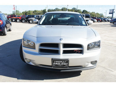dodge charger 2009 silver sedan r t 8 cylinders automatic 77515