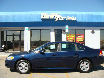 chevrolet impala 2011 blue sedan 6 cylinders automatic 79936