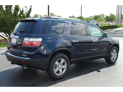 gmc acadia 2012 blue suv sle gasoline 6 cylinders front wheel drive automatic with overdrive 77074