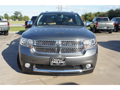 dodge durango 2013 dk  gray suv citadel 6 cylinders automatic 77515