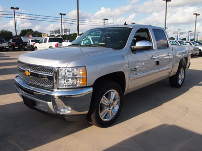 chevrolet silverado 1500 2013 silver lt flex fuel v8 2 wheel drive automatic 78130