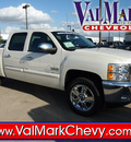 chevrolet silverado 1500 2013 white lt flex fuel v8 2 wheel drive automatic 78130