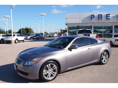 infiniti g37 2008 gray coupe sport 6 cylinders automatic 77074