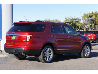 ford explorer 2013 red suv limited flex fuel 6 cylinders 4 wheel drive automatic 79407