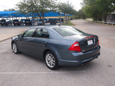 ford fusion 2011 blue sedan sel flex fuel 6 cylinders front wheel drive automatic 76049