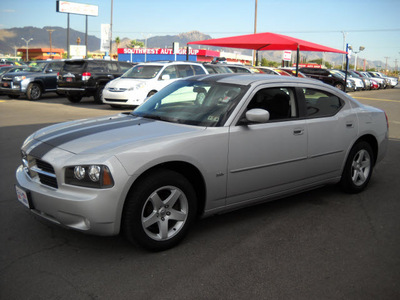 dodge charger 2010 silver sedan sxt 6 cylinders automatic 79925