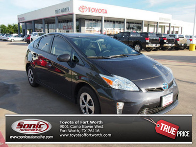 toyota prius 2012 gray hatchback two 4 cylinders automatic 76116