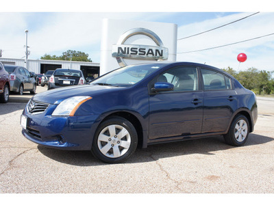 nissan sentra 2010 blue sedan gasoline 4 cylinders front wheel drive automatic 76543