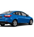 ford focus 2013 blue sedan se flex fuel 4 cylinders front wheel drive not specified 77338