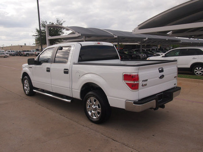 ford f 150 2010 white xlt flex fuel 8 cylinders 2 wheel drive automatic 76049