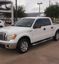 ford f 150 2010 white xlt flex fuel 8 cylinders 2 wheel drive automatic 76049