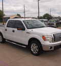 ford f 150 2010 white xlt flex fuel 8 cylinders 2 wheel drive automatic 76049