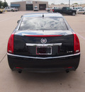 cadillac cts 2008 black sedan 3 6l v6 gasoline 6 cylinders rear wheel drive automatic 76049
