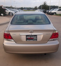 toyota camry 2005 tan sedan standard gasoline 4 cylinders front wheel drive automatic 76049