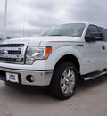 ford f 150 2013 white xlt gasoline 6 cylinders 2 wheel drive automatic 76011