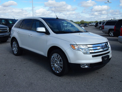 ford edge 2009 white suv limited gasoline 6 cylinders all whee drive automatic 78009