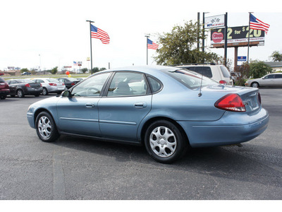 ford taurus 2005 blue green sedan se flex fuel 6 cylinders front wheel drive automatic 76543