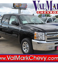 chevrolet silverado 1500 2013 black ls flex fuel 8 cylinders 2 wheel drive automatic 78130