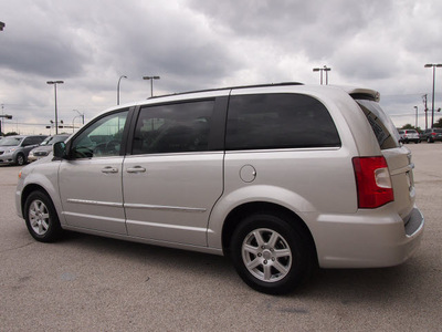chrysler town and country 2012 silver van touring 6 cylinders automatic 76011