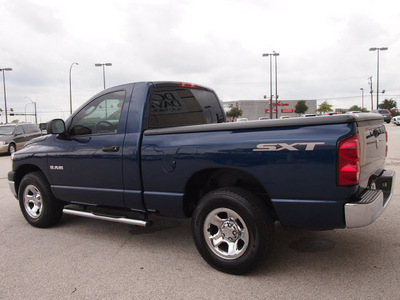 dodge ram 1500 2008 blue pickup truck sxt gasoline 6 cylinders rear wheel drive automatic with overdrive 76011