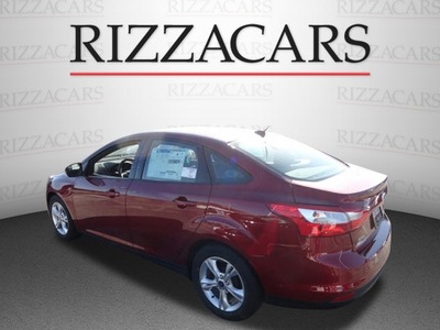 ford focus 2013 red sedan se flex fuel 4 cylinders front wheel drive automatic with overdrive 60546