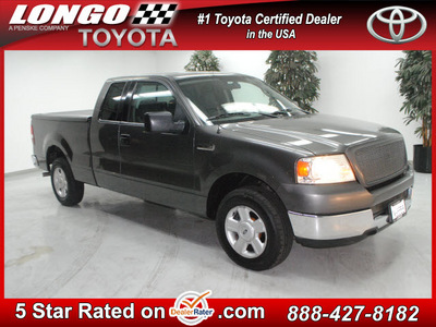 ford f 150 2004 dk  gray pickup truck xlt gasoline 8 cylinders rear wheel drive automatic 91731