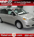 toyota sienna 2009 silver van gasoline 6 cylinders front wheel drive automatic 91731