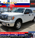ford f 150 2012 white xlt gasoline 6 cylinders 2 wheel drive automatic 77471