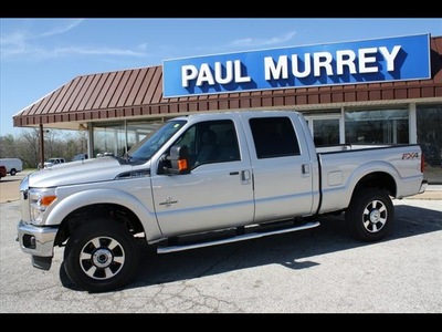 ford f 350 super duty 2012 silver lariat 4wd 8 cylinders 75142