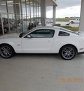ford mustang 2012 white coupe gt premium gasoline 8 cylinders rear wheel drive manual 76252