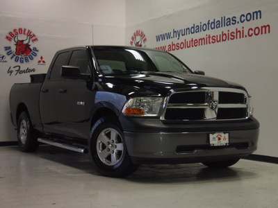 dodge ram 1500 2010 black pickup truck st flex fuel 8 cylinders 2 wheel drive automatic 75150