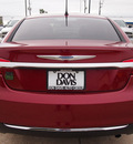 chrysler 200 2013 red sedan touring 4 cylinders automatic 76011