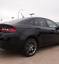 dodge dart 2013 black sedan rallye 4 cylinders automatic 76011