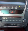 lexus gs 300 2006 black sedan 6 cylinders shiftable automatic 77074