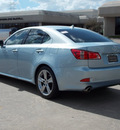 lexus is 250 2012 blue sedan 6 cylinders shiftable automatic 77074