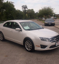 ford fusion 2011 white sedan sel flex fuel 6 cylinders front wheel drive automatic 76049