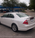 ford fusion 2011 white sedan sel flex fuel 6 cylinders front wheel drive automatic 76049