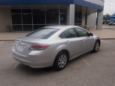 mazda mazda6 2012 silver sedan i sport gasoline 4 cylinders front wheel drive automatic 76049