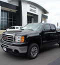 gmc sierra 1500 2012 black onyx pickup truck sl flex fuel 8 cylinders 2 wheel drive 4 speed automatic 76087