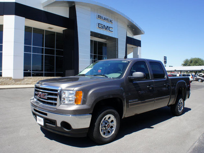 gmc sierra 1500 2013 mocha stee sl flex fuel 8 cylinders 2 wheel drive 4 speed automatic 76087