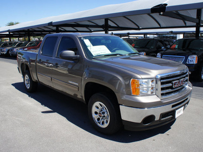 gmc sierra 1500 2013 mocha stee sl flex fuel 8 cylinders 2 wheel drive 4 speed automatic 76087