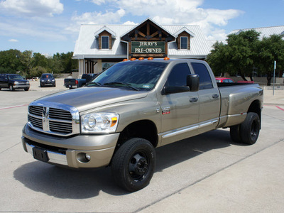 dodge ram 3500 2009 tan laramie diesel 6 cylinders 4 wheel drive automatic 76087